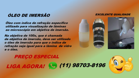 Óleo de Imersão